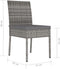 vidaXL - Tuinstoelen - 2 - st - poly - rattan - grijs