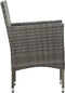 vidaXL - Tuinstoelen - 2 - st - poly - rattan - grijs