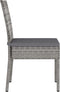 vidaXL - Tuinstoelen - 2 - st - poly - rattan - grijs