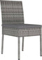 vidaXL - Tuinstoelen - 2 - st - poly - rattan - grijs