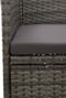 vidaXL - Tuinstoelen - 2 - st - poly - rattan - grijs