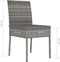 vidaXL - Tuinstoelen - 2 - st - poly - rattan - grijs