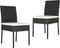 vidaXL - Tuinstoelen - 2 - st - poly - rattan - zwart