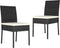 vidaXL - Tuinstoelen - 2 - st - poly - rattan - zwart