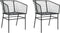 vidaXL - Tuinstoelen - 2 - st - poly - rattan - zwart