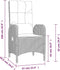 vidaXL - Tuinstoelen - 2 - st - poly - rattan - zwart