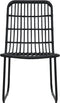 vidaXL - Tuinstoelen - 2 - st - poly - rattan - zwart