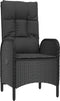 vidaXL - Tuinstoelen - 2 - st - poly - rattan - zwart