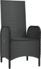 vidaXL - Tuinstoelen - 2 - st - poly - rattan - zwart