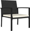 vidaXL - Tuinstoelen - 2 - st - poly - rattan - zwart