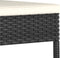 vidaXL - Tuinstoelen - 2 - st - poly - rattan - zwart