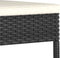 vidaXL - Tuinstoelen - 2 - st - poly - rattan - zwart