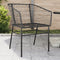 vidaXL - Tuinstoelen - 2 - st - poly - rattan - zwart