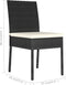 vidaXL - Tuinstoelen - 2 - st - poly - rattan - zwart