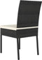 vidaXL - Tuinstoelen - 2 - st - poly - rattan - zwart