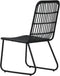vidaXL - Tuinstoelen - 2 - st - poly - rattan - zwart