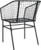 vidaXL - Tuinstoelen - 2 - st - poly - rattan - zwart