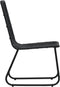 vidaXL - Tuinstoelen - 2 - st - poly - rattan - zwart
