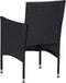 vidaXL - Tuinstoelen - 2 - st - poly - rattan - zwart