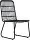vidaXL - Tuinstoelen - 2 - st - poly - rattan - zwart