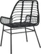 vidaXL - Tuinstoelen - 2 - st - poly - rattan - zwart