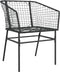 vidaXL - Tuinstoelen - 2 - st - poly - rattan - zwart