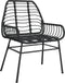 vidaXL - Tuinstoelen - 2 - st - poly - rattan - zwart