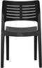 vidaXL - Tuinstoelen - 2 - st - polypropeen - antracietkleurig