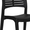 vidaXL - Tuinstoelen - 2 - st - polypropeen - antracietkleurig