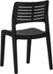 vidaXL - Tuinstoelen - 2 - st - polypropeen - antracietkleurig