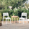 vidaXL - Tuinstoelen - 2 - st - polypropeen - mokkakleurig