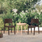 vidaXL - Tuinstoelen - 2 - st - polypropeen - mokkakleurig