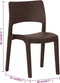 vidaXL - Tuinstoelen - 2 - st - polypropeen - mokkakleurig