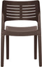 vidaXL - Tuinstoelen - 2 - st - polypropeen - mokkakleurig