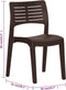 vidaXL - Tuinstoelen - 2 - st - polypropeen - mokkakleurig