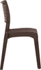 vidaXL - Tuinstoelen - 2 - st - polypropeen - mokkakleurig