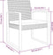 vidaXL - Tuinstoelen - 2 - st - polypropeen - rattan - bruin