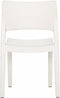 vidaXL - Tuinstoelen - 2 - st - polypropeen - wit