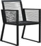 vidaXL - Tuinstoelen - 2 - st - PVC-rattan - zwart