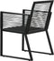 vidaXL - Tuinstoelen - 2 - st - PVC-rattan - zwart