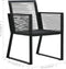 vidaXL - Tuinstoelen - 2 - st - PVC-rattan - zwart