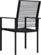 vidaXL - Tuinstoelen - 2 - st - PVC-rattan - zwart