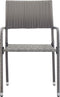 vidaXL - Tuinstoelen - 2 - st - stapelbaar - poly - rattan - grijs