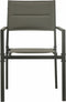 vidaXL - Tuinstoelen - 2 - st - textileen - en - staal - grijs - en - antracietkleurig