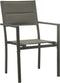 vidaXL - Tuinstoelen - 2 - st - textileen - en - staal - grijs - en - antracietkleurig
