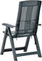 vidaXL - Tuinstoelen - 2 - st - verstelbaar - kunststof - groen