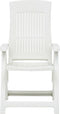 vidaXL - Tuinstoelen - 2 - st - verstelbaar - kunststof - wit