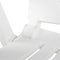 vidaXL - Tuinstoelen - 2 - st - verstelbaar - kunststof - wit