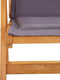 vidaXL - Tuinstoelen - 2 - st - verstelbaar - massief - acaciahout - bruin