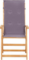 vidaXL - Tuinstoelen - 2 - st - verstelbaar - massief - acaciahout - bruin